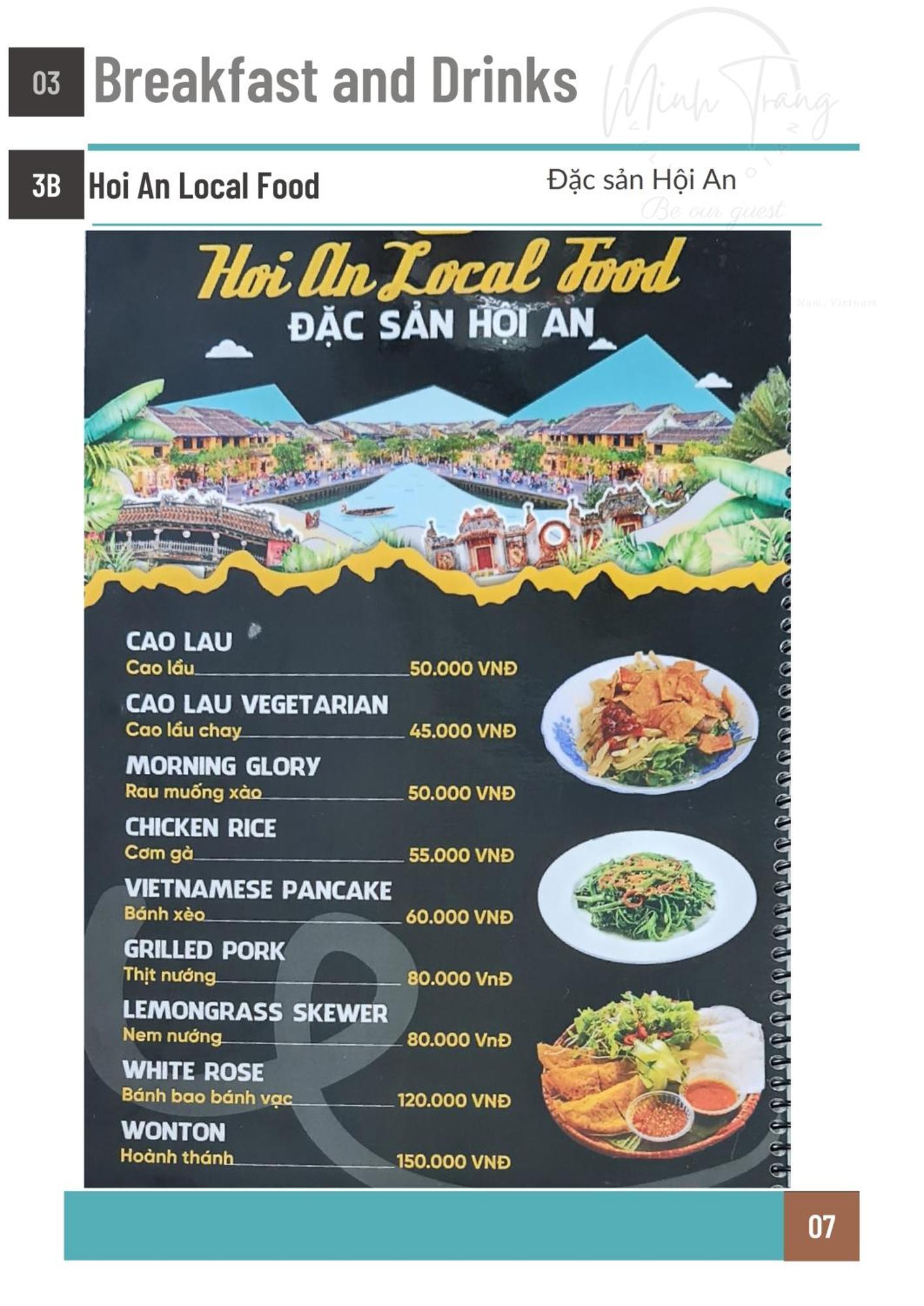 Minh Trang -bbq Garden Guest house Hoi An